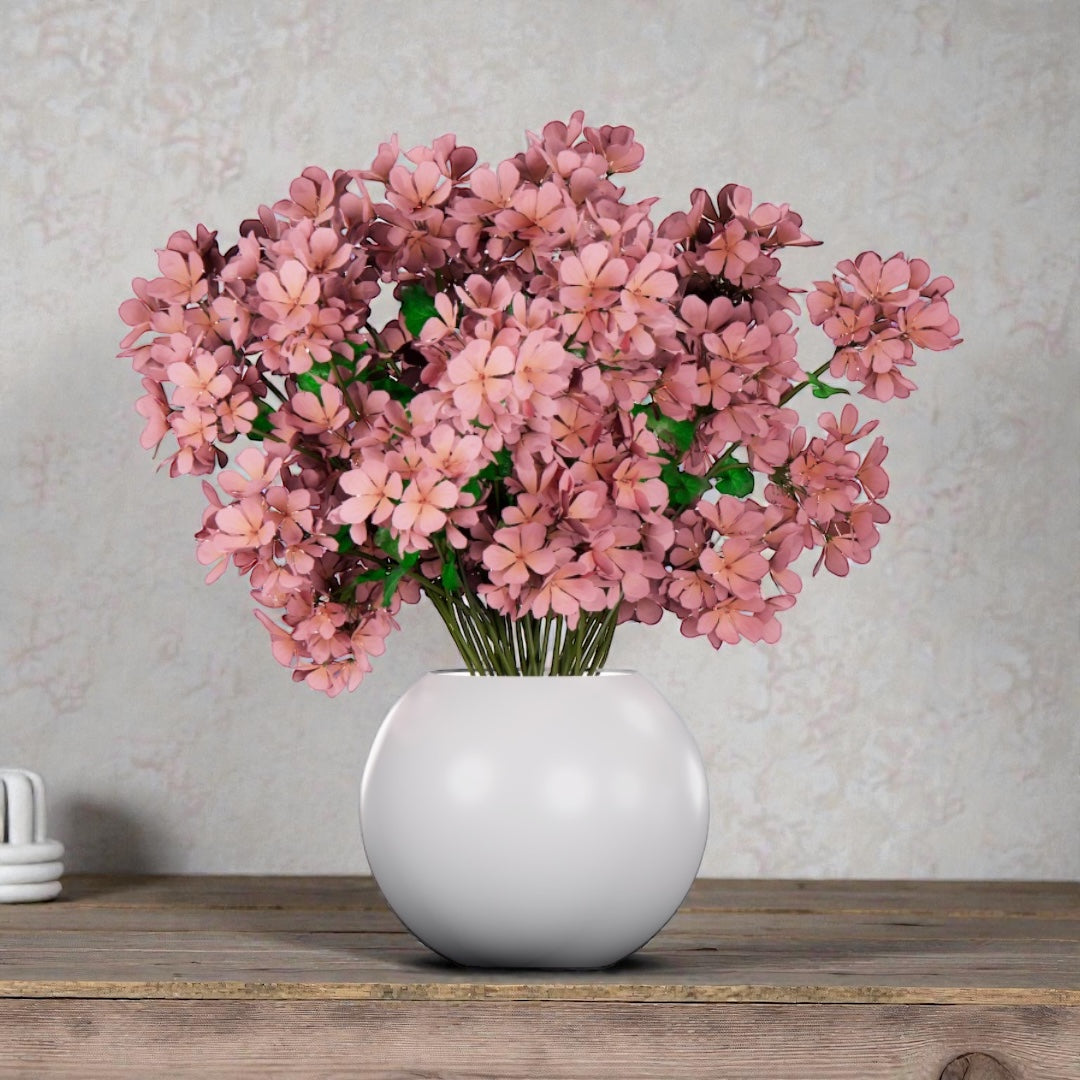 Luxury Cherry Blossom Bouquet – Realistic Artificial Flowers